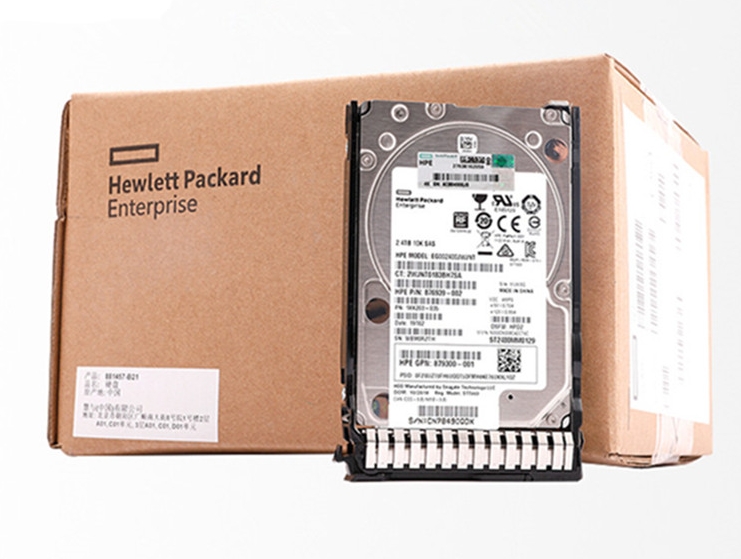 HP 881457-B21 HPE 2.4TB SAS 12G 10K 2.5 HDD 881507-001 全新盒包硬盘